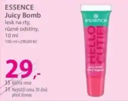 Hebe essence juicy bomb nabídka
