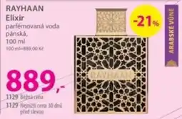 Hebe Rayhaan Elixir nabídka