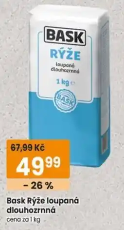 TEMPO Bask rýže loupaná dlouhozrnná nabídka