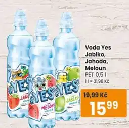 TEMPO Yes voda jablko, jahoda, meloun nabídka