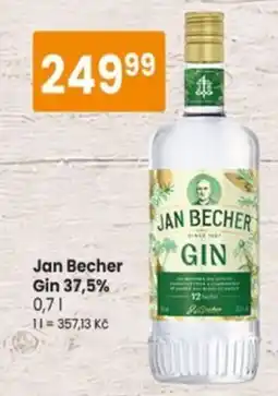 TEMPO Jan Becher Gin nabídka