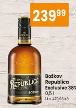 TEMPO Božkov Republica Exclusive nabídka