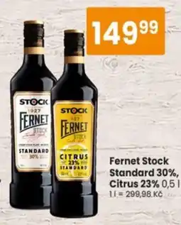 TEMPO Fernet Stock Standard 30%, Citrus 23% nabídka