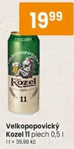 TEMPO Velkopopovický Kozel 11 nabídka