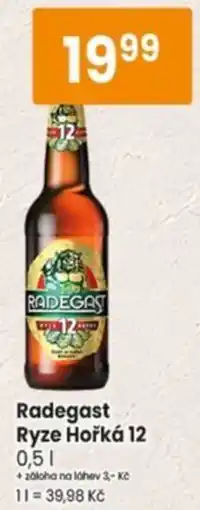 TEMPO Radegast Ryze Hořká 12 nabídka