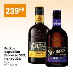 TEMPO Božkov republica espresso honey nabídka