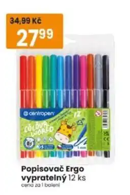 TEMPO Centropen Popisovač Ergo vypratelný nabídka