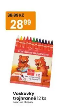 TEMPO Koh-i-noor voskovky trojhranné nabídka