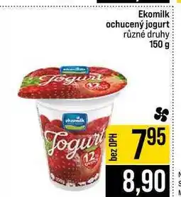 Jip Jogurt Ekomilk ochucený jogurt různé druhy nabídka