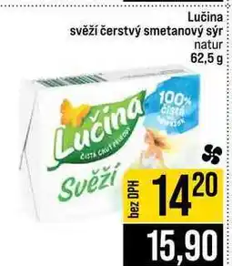 Jip Lučina svěží čerstvý smetanový sýr natur nabídka