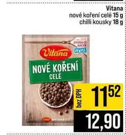 Jip Vitana nové koření celé nabídka