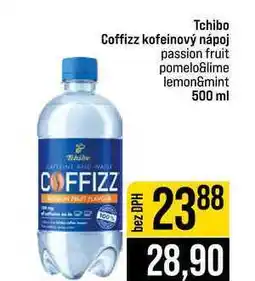 Jip Tchibo Coffizz kofeinový nápoj passion fruit pomelo&lime lemon&mint nabídka
