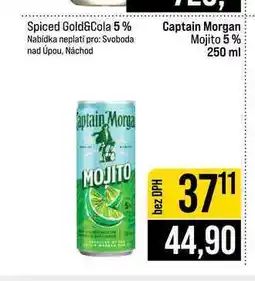 Jip Captain Morgan Mojito 5% nabídka