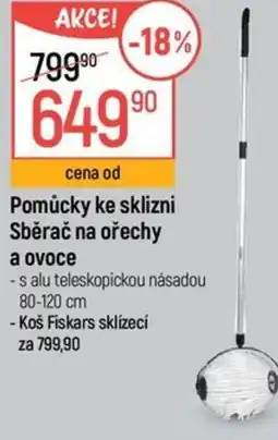 Globus Fiskars sběrač na ořechy a ovoce nabídka