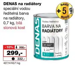 Barvy a laky drogerie Denas barva na radiátory nabídka