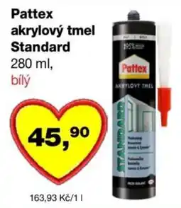 Barvy a laky drogerie Pattex akrylový tmel standard bílý nabídka