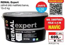 Barvy a laky drogerie Remal expert zářivě bílý maliřský nátěr nabídka