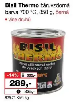 Barvy a laky drogerie Bisil Thermo nabídka
