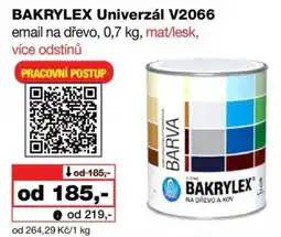 Barvy a laky drogerie Bakrylex univerzální v2066 nabídka