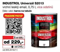 Barvy a laky drogerie Industrol univerzální s2013 nabídka