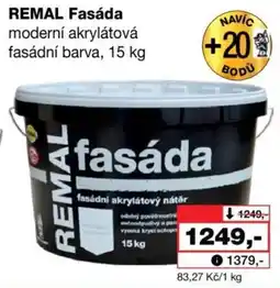 Barvy a laky drogerie Remal fasáda nabídka