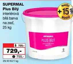 Barvy a laky drogerie Supermal plus bílý nabídka