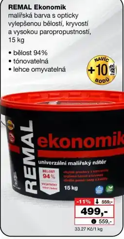 Barvy a laky drogerie Remal ekonomik nabídka