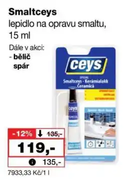 Barvy a laky drogerie Ceys smaltceys lepidlo na opravu smaltu nabídka