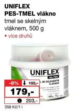Barvy a laky drogerie Uniflex pes-tmel vlákno nabídka