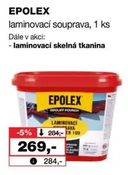 Barvy a laky drogerie Epolex laminovací souprava nabídka