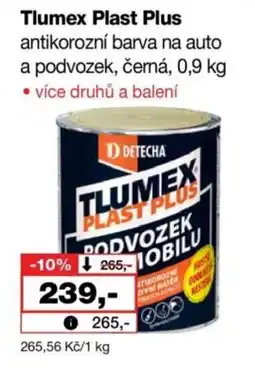 Barvy a laky drogerie Detecha tlumex plast plus nabídka