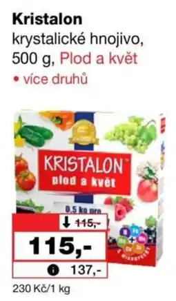 Barvy a laky drogerie Kristalon plod a květ nabídka