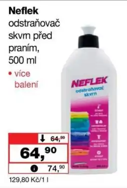 Barvy a laky drogerie Neflek odstraňovač skvrn před praním nabídka