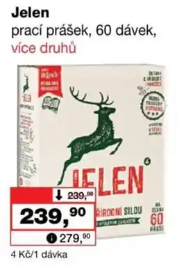 Barvy a laky drogerie Jelen prací prášek nabídka