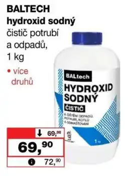 Barvy a laky drogerie Baltech hydroxid sodný nabídka