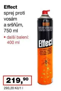 Barvy a laky drogerie Effect sprej proti vosám a sršňům nabídka