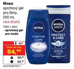 Barvy a laky drogerie Nivea sprchový gel pro ženy nabídka