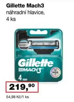 Barvy a laky drogerie Gillette náhradní hlavice nabídka