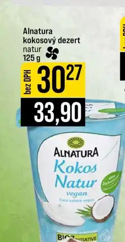 Jip Alnatura kokosový dezert natur nabídka