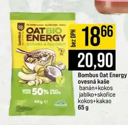 Jip Bombus Oat Energy ovesná kaše nabídka