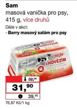 Barvy a laky drogerie Sam masová vanička pro psy nabídka