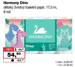 Barvy a laky drogerie Harmony dětský 3vrstvý toaletní papír nabídka