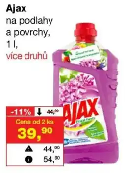 Barvy a laky drogerie Ajax na podlahy a povrchy nabídka