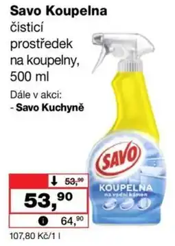Barvy a laky drogerie Savo koupelna nabídka