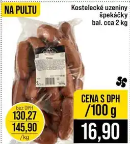 Jip KOSTELECKÉ UZENINY ŠPEKÁČKY nabídka