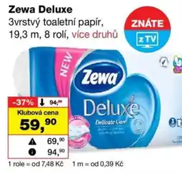 Barvy a laky drogerie Zewa Deluxe nabídka
