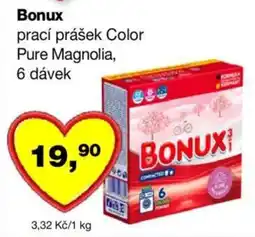 Barvy a laky drogerie Bonux prací prášek Color Pure Magnolia nabídka