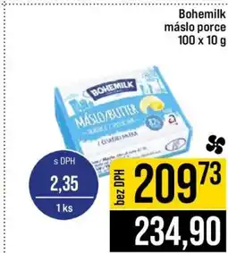 Jip Bohemilk máslo porce nabídka