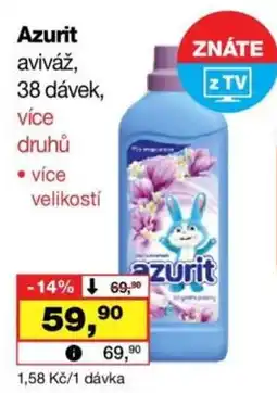 Barvy a laky drogerie Azurit aviváž nabídka