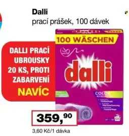 Barvy a laky drogerie Dalli prací prášek nabídka